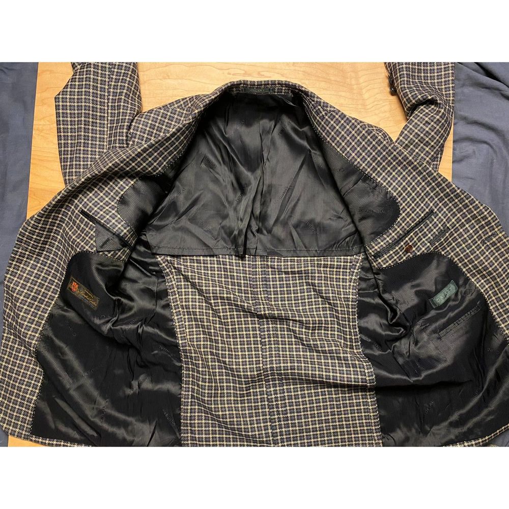 Lanificio Galtes Cardinal Galaxy Wool Sport Coat Blazer 39R - Picture 8 of 14